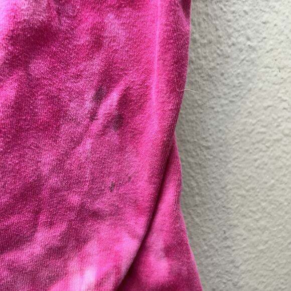 A+A Vintage Baby Tank Cropped Pink “sexy” Spellout Rare 2000s Y2K Pink Coquette - Picture 3 of 6